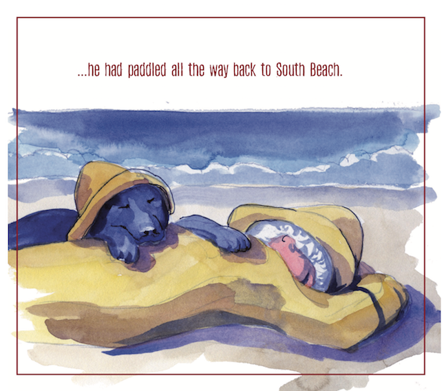 The legend of Jake the Salty Dog, written by Robbert Gossett, illustrated by Michael Meissner, Page 28